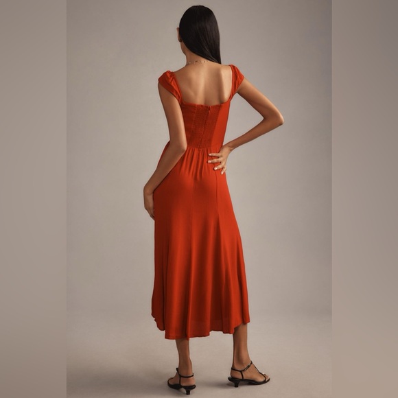 NWT RED REFORMATION BRYSON DRESS - Picture 8 of 8